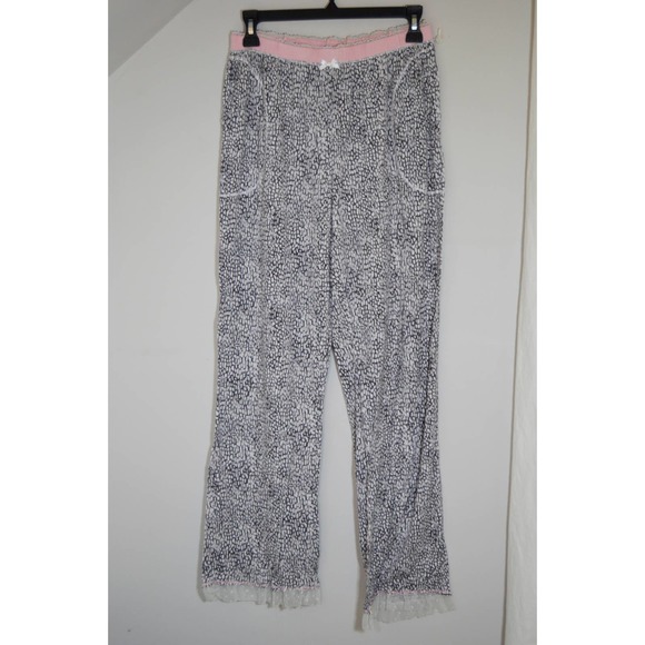 Kensie pajama set gray and white lace size M - Picture 4 of 7